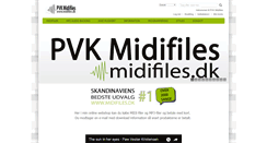 Desktop Screenshot of midifiles.dk